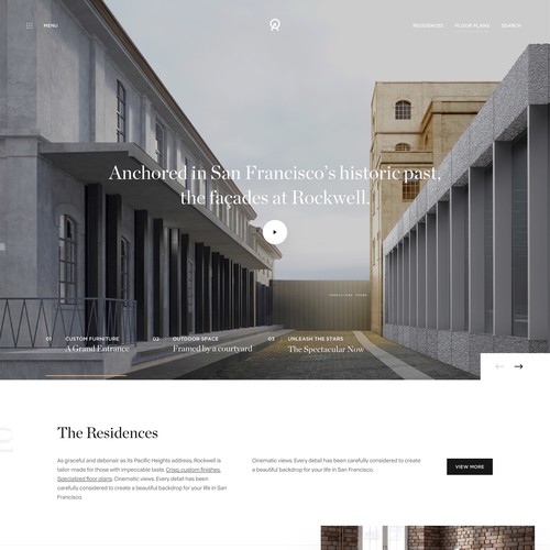 Real Estate Property Page Design Design by U.Ahmed