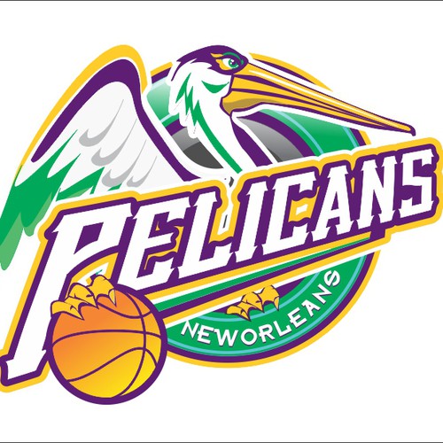 99designs community contest: Help brand the New Orleans Pelicans!! Réalisé par damichi