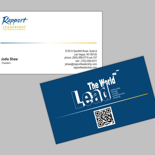 New business cards designs Design réalisé par this is it