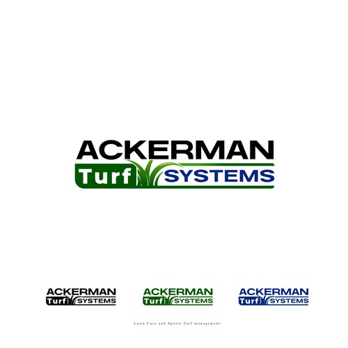 An appealing logo needed for Lawn Care and Sports Turf management Design by arttomorrow concept™