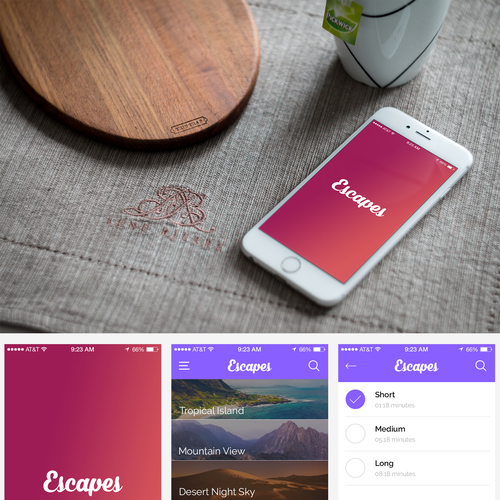Proposta di design per un contest della categoria Design di app realizzata da Carmelite Clarin