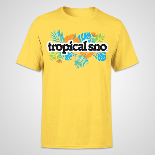 Tropical T-Shirt Design Design by PEDROVALERODSGN ✅