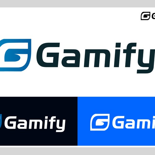 Gamify - Build the logo for the future of the internet.  Design by HafizTHL
