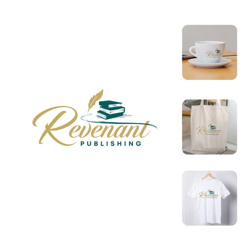 I need a catchy logo to represent my publishing company. Design by nov's