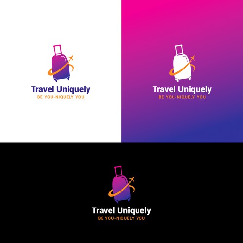 Travel uniquely Logo Design by balsin