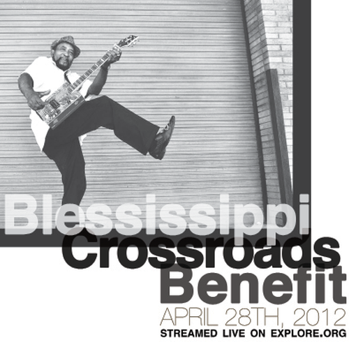 Design our Blues Concert Benefit Poster! Design by Jana.