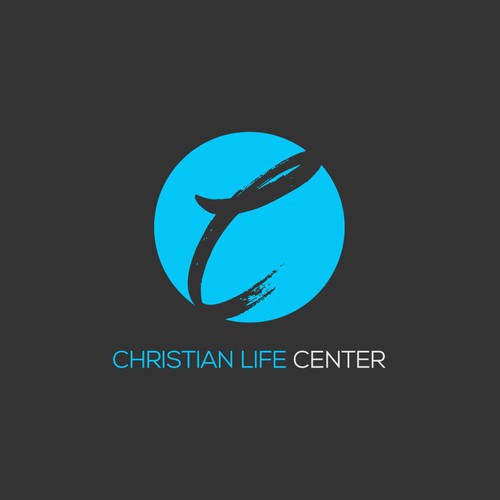 A Clean, Modern, and Monochromatic logo for Christian Life Center in ...