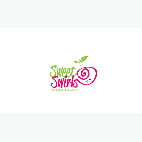 Frozen Yogurt Shop Logo Design por sanjika_