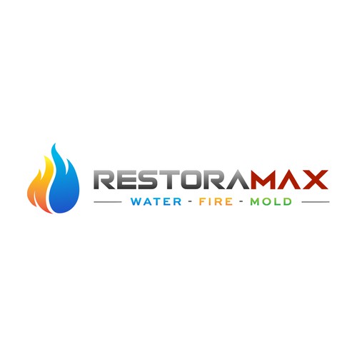 Restoration Company Branding. Design by Alvianks