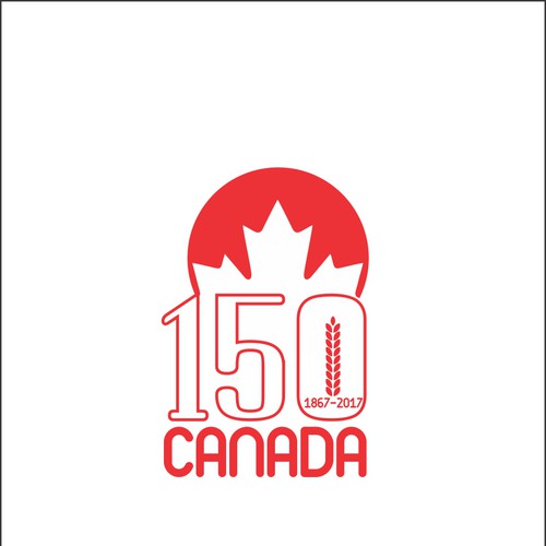 Community contest: Design Canada’s 150th birthday logo! Design by ArtiMaki