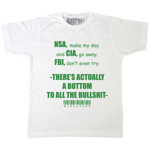 New t-shirt design(s) wanted for WikiLeaks Ontwerp door w r rodgers III