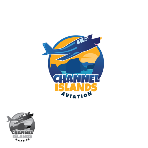 Classic Youthful Flight School catering to future pilots and luxury jet owners Design by ©ZHIO™️ ☑️