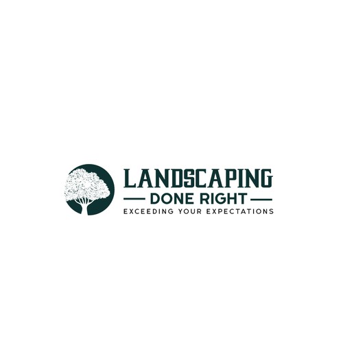 Searching for Clean, Indelible Logo for Landscaping Company Design by Arwen14