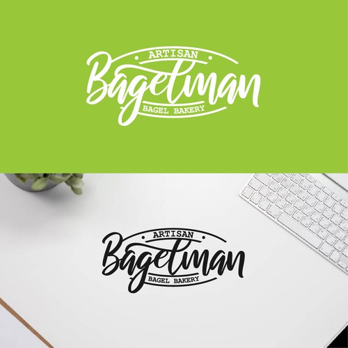 Design a cool new logo for an established bagel bakery Design by MotionPixelll™