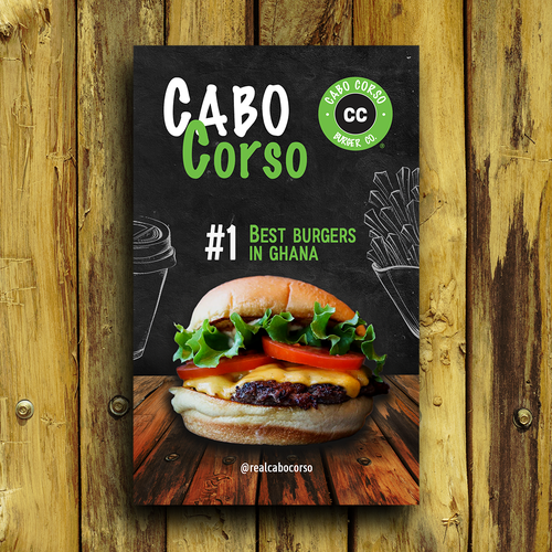 Billboard for Burger Company Design by Chakar14Design