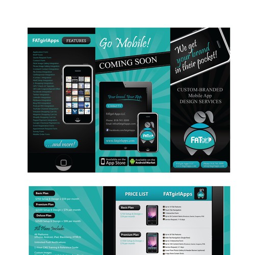 print or packaging design for FATgirl Apps Design von FaFarikula