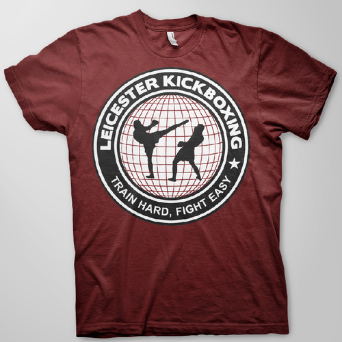 Leicester Kickboxing needs a new t-shirt design Réalisé par brianbarrdesign