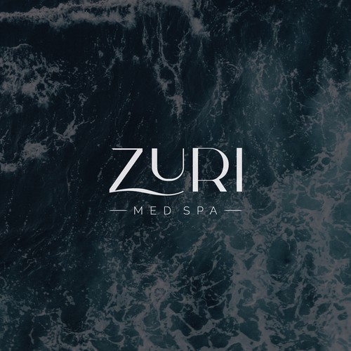 Zuri Med Spa Logo Diseño de Muse Creative