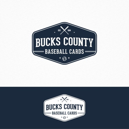 BUCKS COUNTY BASEBALL CO. RETRO ADULT T-SHIRT - Bucks County