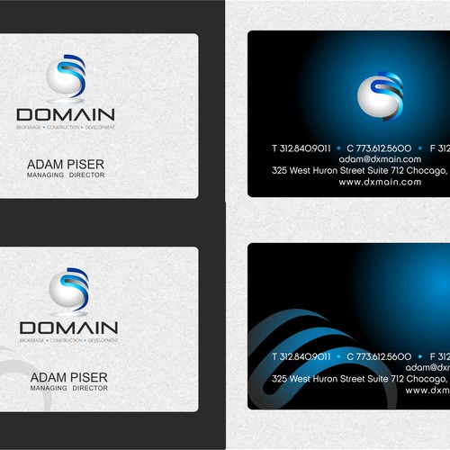 Create the next logo and business card for Domain Design von Lalunagraph