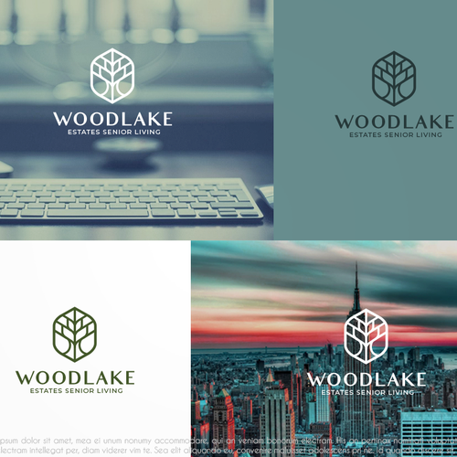 Create an Iconic Logo for Our Senior Living Community - Woodlake Estates Senior Living Design by pixelgarden