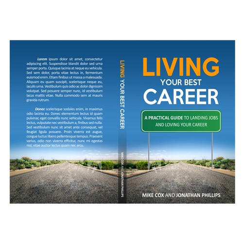 Design inspirational book cover for career-changing book Design by ink.sharia