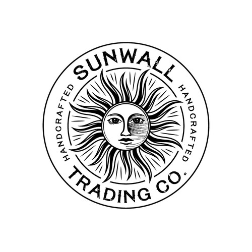 Design di Hatching/stippling style sun logo... let’s create an awesome vintage-luxury logo! di Tom22