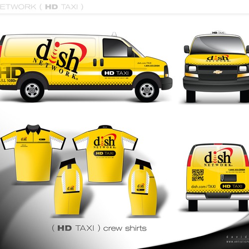 V&S 002 ~ REDESIGN THE DISH NETWORK INSTALLATION FLEET デザイン by artisticperson.com
