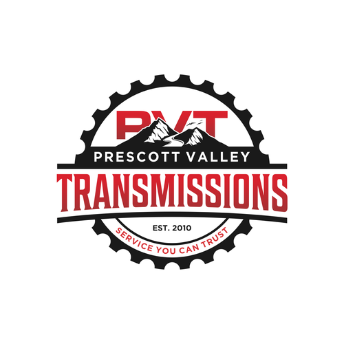 We need a logo for a top quality transmission repair/rebuild facility. Design by Hysteria!