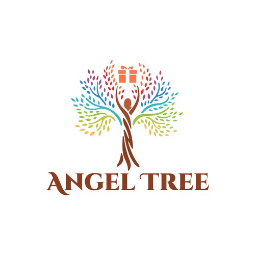 A non-profit logo called Angel Tree Design by FahruDesign