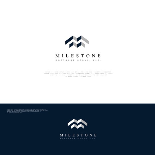 Milestone Mortgage Logo Design by Vaart™