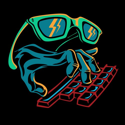 Shirtdesign "cybercrime" Design by KYLAR