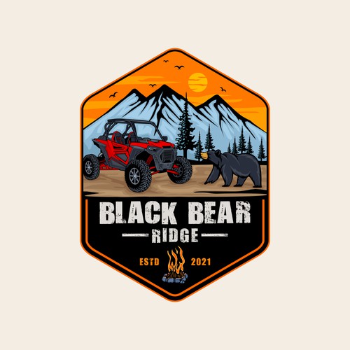 Black Bear Ridge = good times Design by dannyoval