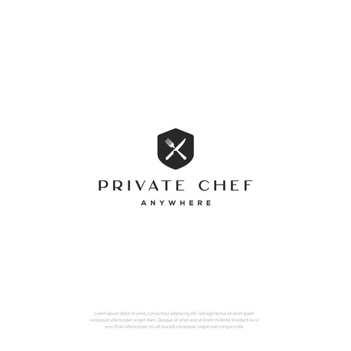 Logo for private chef platform Design by jn7_85