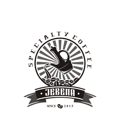 Logo for a specialty coffee roastery Design by JANTUNGHATI