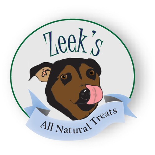 LOVE DOGS? Need CLEAN & MODERN logo for ALL NATURAL DOG TREATS! デザイン by Keith Oliver