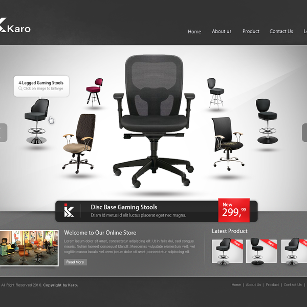 Design von BoraBora mit dem Titel „Modern eCommerce Website Designs Wanted. “