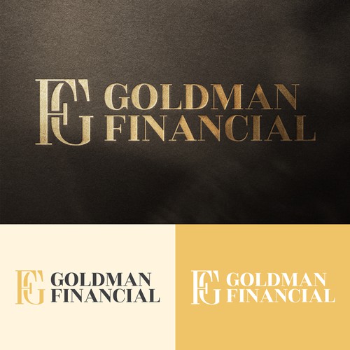 Goldman Logo Design by PearlMoonDesignCo