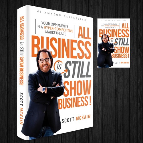 "ALL Business is STILL Show Business!" book cover -- to show the world! Design by libzyyy