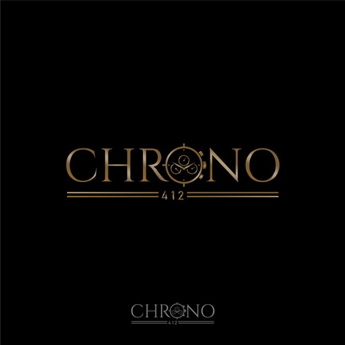 "Chrono 412 Logo design" winning Logo & social media pack