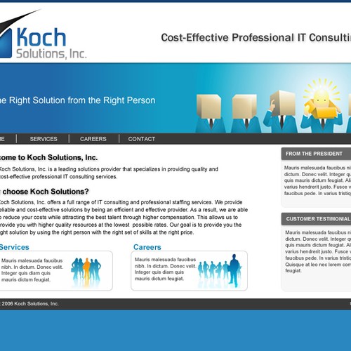 $500.00 Website template (Design only) Design by Blue Leaf Graphics