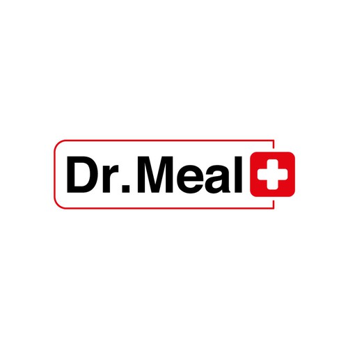 Meal Replacement Powder - Dr. Meal Logo Diseño de Think box