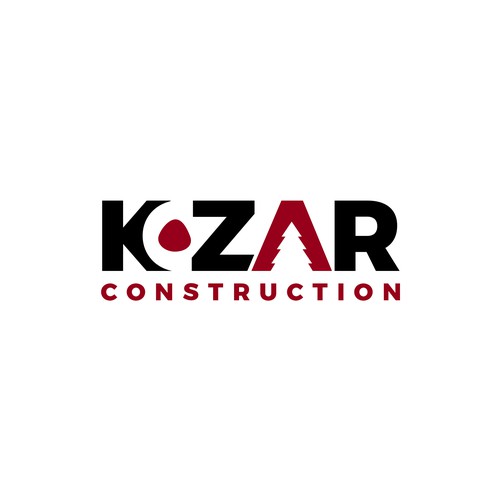 Simple Construction Company Logo with Creativity Design by Zaisun