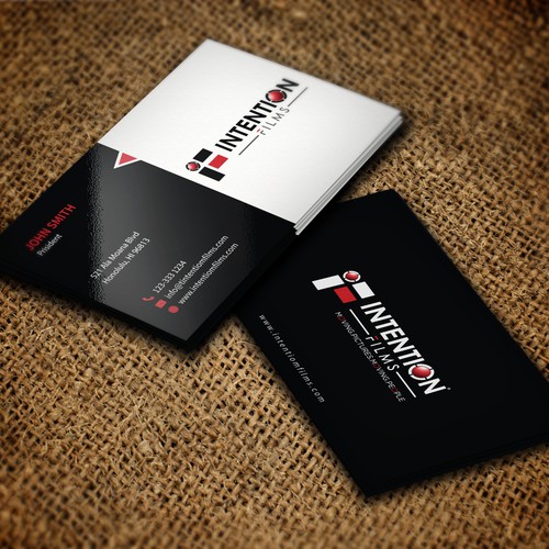 Film Company Business Card Design by AkGraphicsSolutions