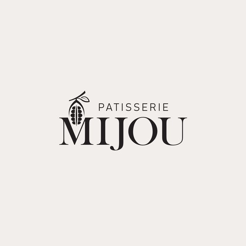 Logo for the modern and creative Patisserie Mijou Design by harivas