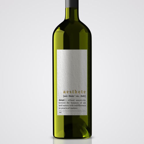 Design di Minimalistic wine label needed di Alem Duran