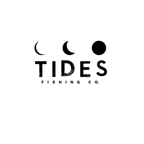 Design me a distinguishable simple moon for tides fishing company, Logo  design contest