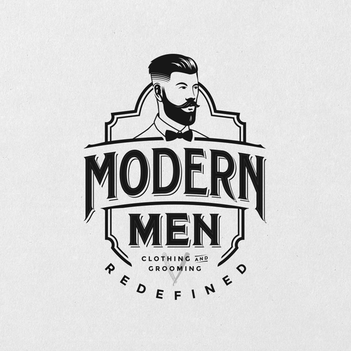 Manly, Retro-Modern Logo for Modern Men: A Subscription Box for the Modern Gentleman Design by phete