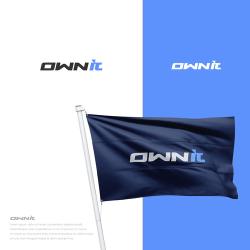 Edgy logo design for OWN IT Design by Bayudaswara