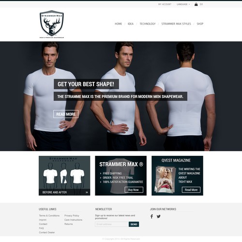 Web page design contest entry by Dia Dea